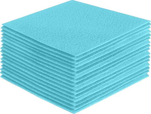 Vista 41 de FabricLA Hojas de fieltro acrílico para manualidades, cuadrados de fieltro precortados suaves de 4 x 4 pulgadas (3.9 in x 3.9 in), utiliza hojas