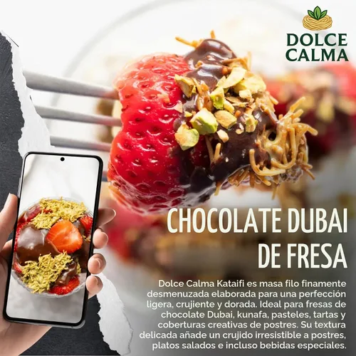 Vista 5 de Dolce Calma Masa de fillo rallada Kataifi asada