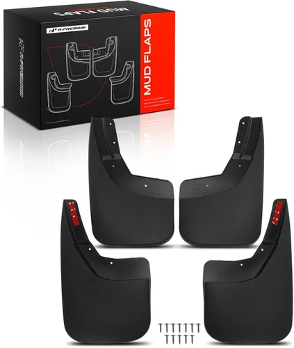 Vista 10 de A-Premium Juego de 4 unidades de guardabarros con accesorios compatibles con Chevrolet Silverado 1500, Silverado 2500 HD 3500 HD 2007-2014