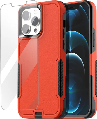 Vista 11 de AICase Funda para iPhone 12 Pro Max (6.7"), resistente protección contra caídas, cuerpo completo, a prueba de golpes, a prueba de polvo, protección