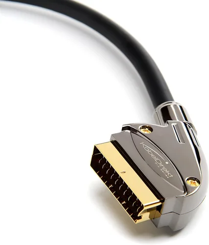 Vista 2 de KabelDirekt – Cable SCART – 10 pies – Serie PRO