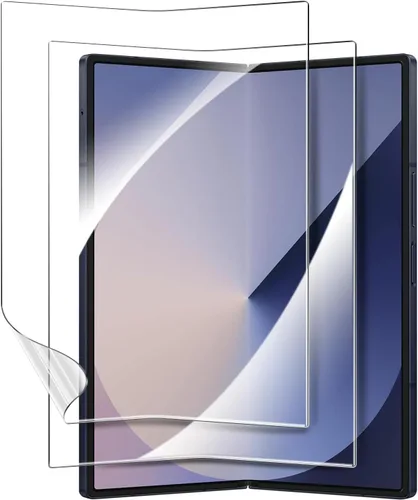 Vista 10 de Fotbor [Paquete de 2] Protectores de pantalla para Samsung Galaxy Z Fold 4, película protectora EPU flexible y suave para pantalla