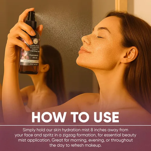 Vista 7 de Spray hidratante *Elige tu tamaño* Mineral Makeup Setting Mist Vegan Facial Moisturizer Spritz (4 oz. Mist)