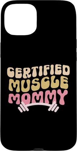 Vista 9 de iPhone 16 certified Muscle Mommy Groovy Pump Cover Lifting Case