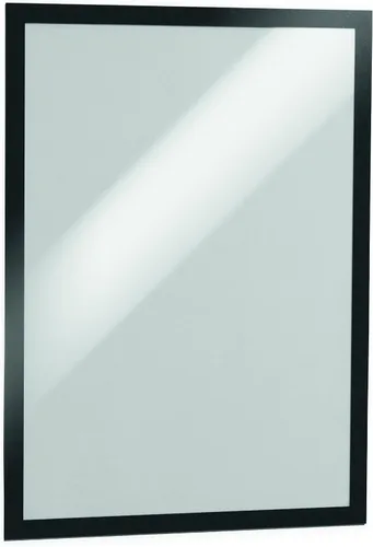 Vista 12 de Durable Duraframe 476801 - Marco magnético autoadhesivo, tamaño carta, 2 unidades, color negro, Negro