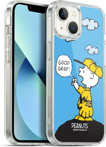 Vista 71 de Head Case Designs Funda de gel suave con licencia oficial de Peanuts Autumn Charlie Brown compatible con Apple iPhone 7 Plus/iPhone 8 Plus