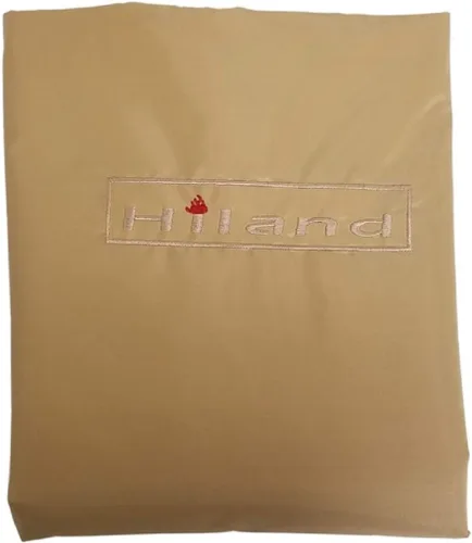 Vista 3 de Hiland HVD-PRPC-CVR - Cubierta para hoguera de propano convencional, impermeable, resistente, 30 x 30 x 25 pulgadas, color marrón claro, cuadrado