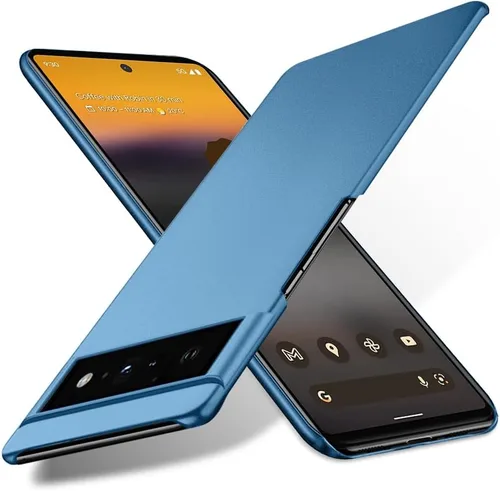 Vista 18 de Bastmei Funda para Google Pixel 6a 5G (2022), extremadamente ligera, ultra ligera, súper delgada, protección de cámara, carcasa de PC dura