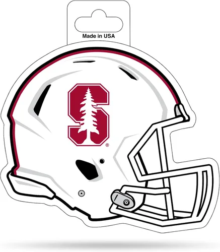 Vista 6 de Rico Industries NCAA - Calcomanía para casco de corte en forma de 4.75 x 5 pulgadas