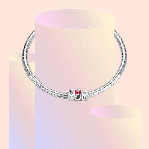 Vista 4 de MGIUL Castle&family - Colgantes colgantes para mujer, pulseras, collares, collares de plata de ley 925, joyería de regalo para niñas en Navidad