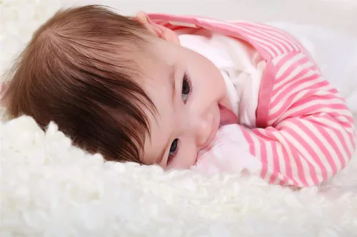 Vista 8 de Manoplas para rascar para niñas Rayas