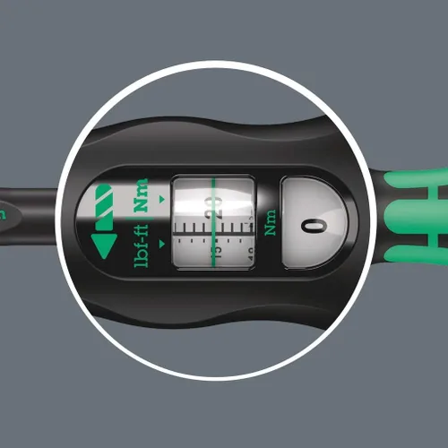 Vista 5 de WERA 05075680001 Click-Torque C 3 Set 1, 40-200 Nm, 13 Piezas
