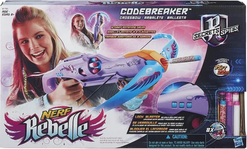 Vista 2 de Nerf Rebelle Codebreaker Ballesta Blaster