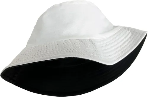 Vista 13 de PFFY Bucket Hat for Women Men Cotton Summer Sun Beach Fishing Cap