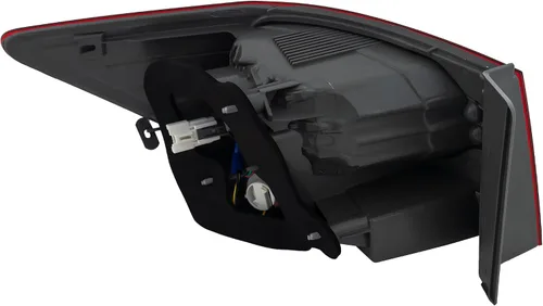 Vista 3 de Evan-Fischer - Conjunto de luz trasera compatible con Kia Forte 2010-2013 Outer Sedan lado del pasajero