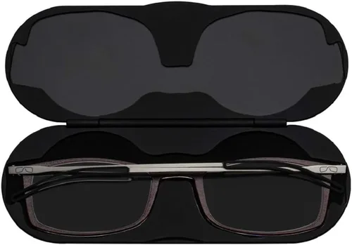 Vista 2 de ThinOptics - Gafas de Lectura Funda regular/rectángulo rojo