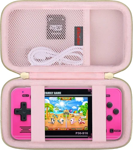 Vista 10 de Elonbo Funda de transporte para WELLST·G/TaddToy/Beijue/FAMILY POCKET/CCTU/X-JOYKIDS/GREENCREEK/Beico/KAVOYI/GuaiyeyeAP/TEBIYOU - Consola