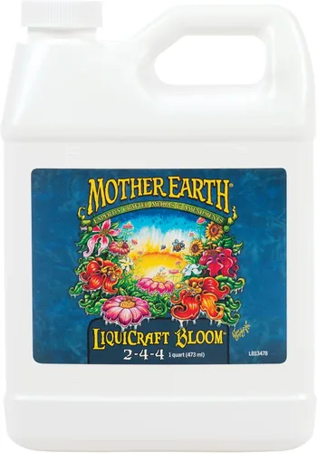Vista 13 de Mother Earth LiquiCraft Grow 4-3-3 and Mother Earth LiquiCraft Bloom 2-4-4 - Paquete de fertilizante líquido, 1 cuarto de galón cada uno