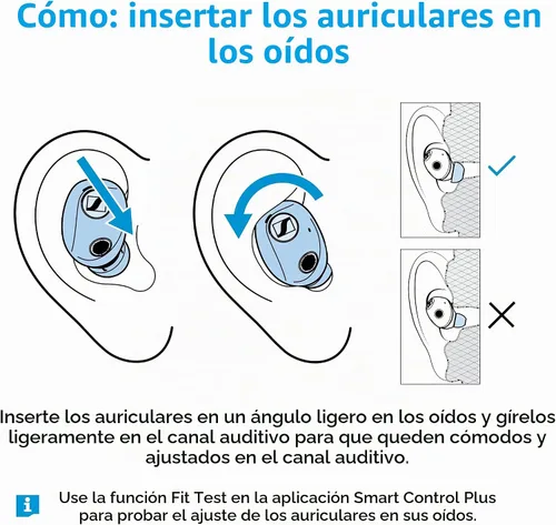 Vista 10 de Sennheiser Momentum True Wireless 5 - Auriculares Bluetooth color lavanda