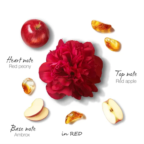 Vista 4 de Mauboussin - In Red 3.4 fl oz (3.3 Fl Oz) - Eau de Parfum para Mujer - Aromas orientales, florales y amaderados