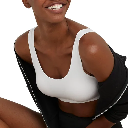 Vista 5 de Hanes womens Scoopneck Bralette Pack,Cotton Crop Top, 3-pack