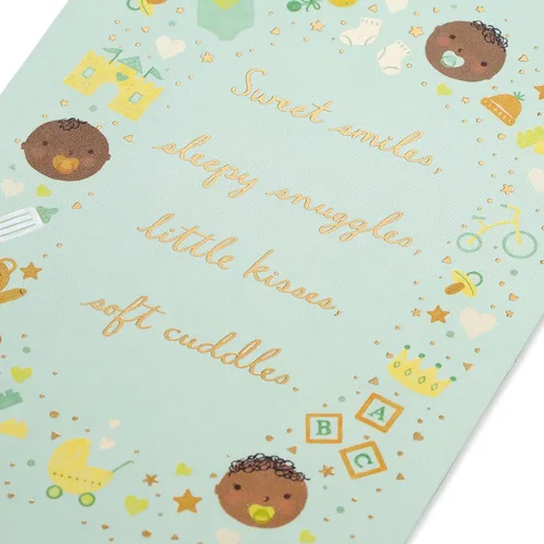 Vista 5 de Tarjeta de Baby Shower de American Greetings (Amor en camino)