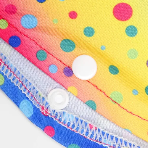Vista 4 de Uhdear Traje de baño para niñas con cola de sirena para traje de baño