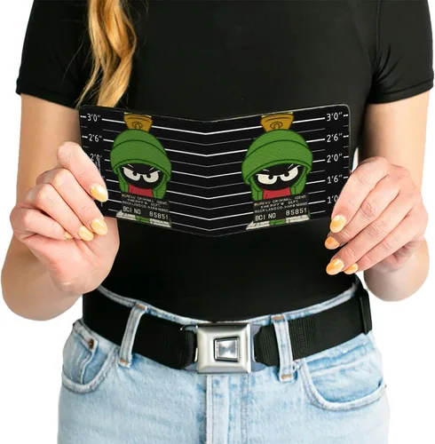 Vista 6 de Buckle-Down Cartera plegable para hombre Marvin The Martian