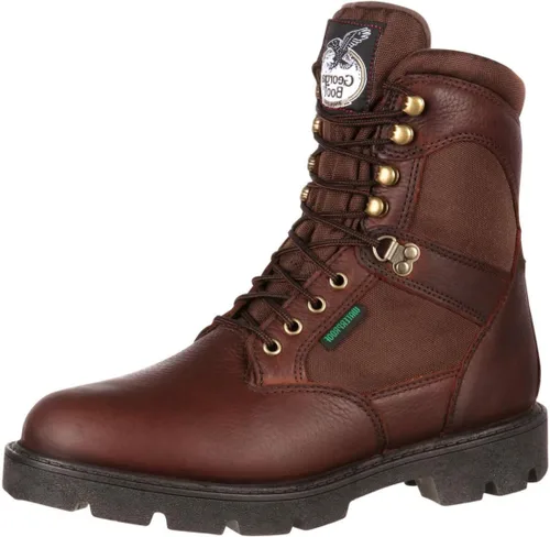 Vista 5 de Georgia Boot Botas de trabajo impermeables Homeland con punta de acero para hombre