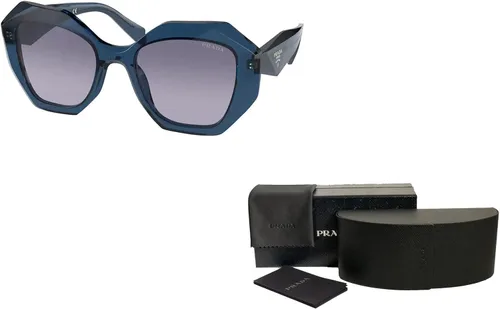 Vista 3 de Prada PR16WS Irregular Sunglasses for Women BUNDLE with Designer iWear Complimentary Eyewear Kit