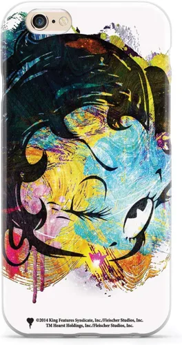 Vista 14 de Inspired Cases - Funda para iPhone 13 Mini con textura 3D - Funda protectora de goma para iPhone 13 Mini de Apple - Betty Boop Art