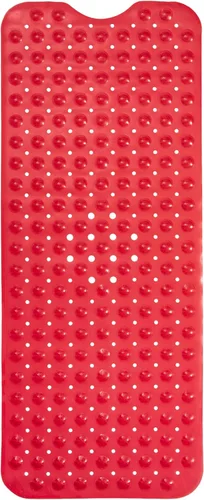 Vista 9 de ENKOSI Tapete de baño antideslizante, extra largo de 40 x 16 pulgadas, tapete antideslizante grande para bañera y ducha con ventosas y agujeros