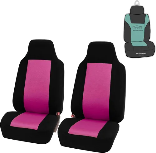Vista 13 de Juego completo de fundas para asientos clásicas FH-FB102114. Dispensador de pañuelos para viajes en auto, apto para la mayoría de coches, camiones