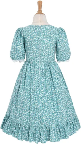 Vista 64 de Nuoqi - Vestidos de pionera para niñas, disfraz colonial