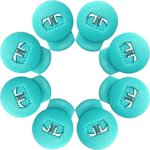 Vista 9 de Cerraduras para guantes, paquete de 8 cerraduras de encaje para guantes de béisbol, no requieren más nudos, ajuste universal para guantes de béisbol