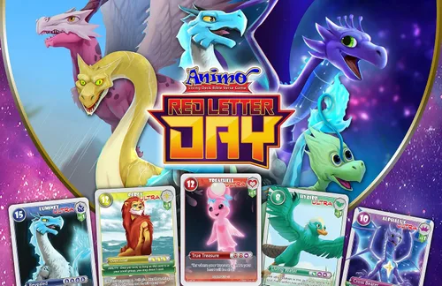 Vista 6 de Animo: Paquete de 12 cartas rojas para el Día de la Carta *2ª Impresión