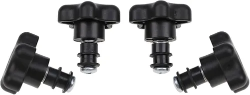 Vista 5 de IEQFUE 4 pomos para ventana superior 6681614 compatibles con Bobcat S150 S160 S175 S185 S205 S220 S250 S300 751 753 763 773 863 864 873 883 963 A2