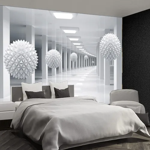Vista 2 de Papel tapiz espacial 3D para dormitorio, murales de pared extra grandes para sala de estar, 151 x 105 pulgadas (no se puede despegar ni pegar)