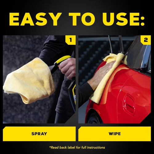 Vista 6 de Meguiar's Ultimate Insane Shine - Brillo de pintura, fácil de usar en aerosol y limpiar el producto para minimizar los remolinos y mejorar