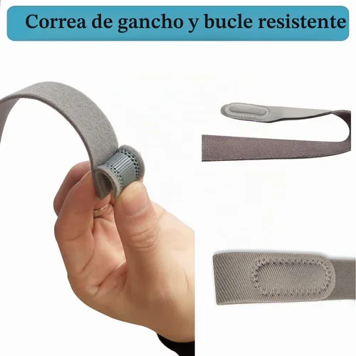 Vista 5 de Paquete de 2 accesorios de repuesto para la máscara CPAP N20, suministros de protector de cabeza compatibles con N20 Mediano, correas de protector