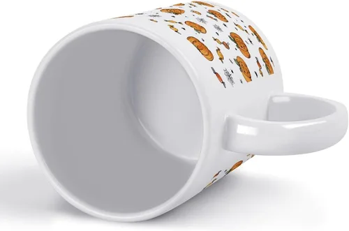 Vista 3 de Taza de cerámica de calabaza con telarañas, taza de viaje para papá, regalo único para el día del padre, marido, hombres, él
