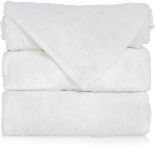 Vista 5 de Toallas de baño prémium para bebé (paquete de 6, 10 x 10 pulgadas), toallas 100% súper suaves, toallitas reutilizables, excelente juego de regalo