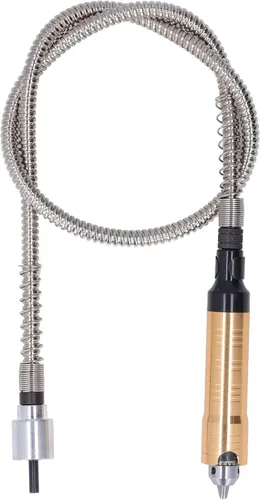Vista 8 de Mandril de extensión de eje flexible, adaptador de llave de portabrocas de extensión de eje flexible, accesorio flexible para taladro eléctrico