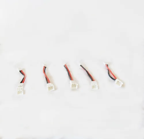 Vista 2 de 6 en 1 Max 2.5A Entrada de corriente 3.7V Lipo Cargador rápido de batería para Drone con cables de puerto JST/SM/2.0