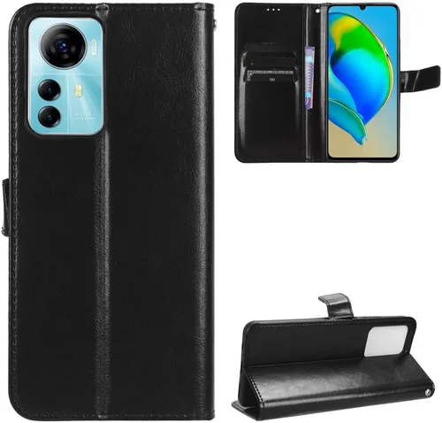 Vista 47 de Funda para Honor X50i, funda de cuero con tapa para Honor X50i 5G CRT-AN00 Case Gold Oro