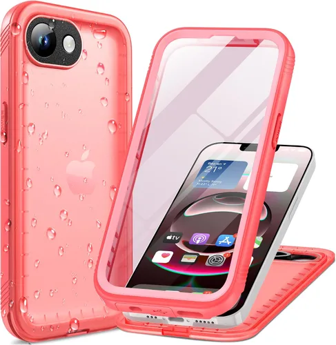 Vista 101 de Cozycase Funda impermeable para iPhone XR (10), a prueba de golpes, a prueba de polvo, con protector de pantalla integrado para Apple iPhone XR