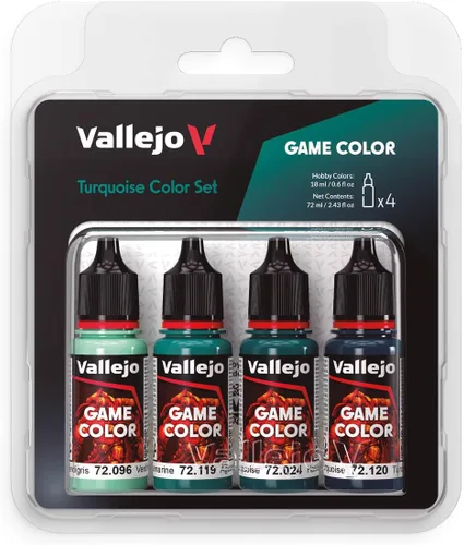 Vista 11 de Vallejo - Set de pintura para cuero Juego de color Contiene 4 botellas de 18 ml (0.60 fl.oz.)