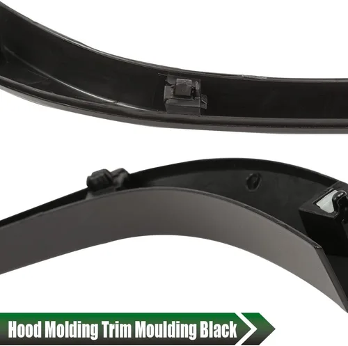 Vista 5 de GRAND ORANGE Moldura de capó de rejilla delantera compatible con Mini Cooper 2007-2015 MC1235100 51132751040