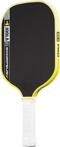 Vista 20 de JOOLA Pro V Pickleball Paddle - 14mm/16mm - Raw Carbon Fiber Textured Surface - Enhanced Frame & Propulsion Core, USAPA & UPA-A Certified, NFC Chip