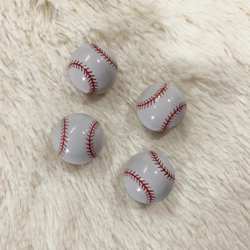 Vista 7 de Pomos de béisbol para aparador, [4 unidades] Perillas de cajón de decoración de béisbol, pomos deportivos de pelota para niños